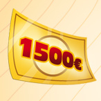 Un ch�que de 1500 Euros