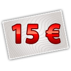 Ch�que de 15�