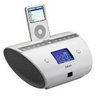 Radio réveil et station accueil Ipod Akai IP-1037W