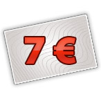 Ch�que de 7 euros