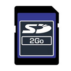 Carte m�moire SD 2 Go