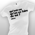 T-Shirt Homme Blanc de Alister