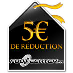 Bon de r�duction de 5 euros sur www.footcenter.fr