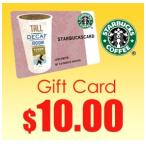 Starbucks Gift Card