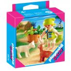 Playmobiel meisje met paarden