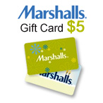 Marshalls $5 Gift Card