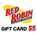 Red Robin $5 Gift Card