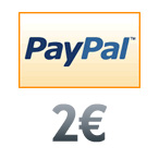 Transferencia 2 euros Paypal