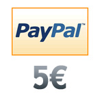 Transferencia 5 euros Paypal