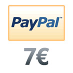 Transferencia 7 euros Paypal