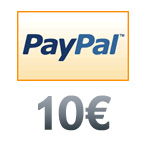 Transferencia 10 euros Paypal