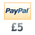 A �5 transfer to your PayPal account