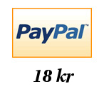 18 kr �verf�ring via Paypal