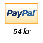 54 kr �verf�ring via Paypal