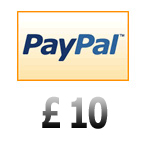 A �10 transfer to your PayPal account