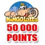 50000 punti Kingolotto