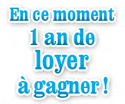 Gagnez un an de loyer