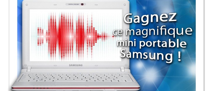Gagnez ce magnifique mini portable Samsung !