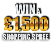 Win a �1,500 shopping spree!