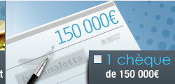 1 chèque de 150 000€