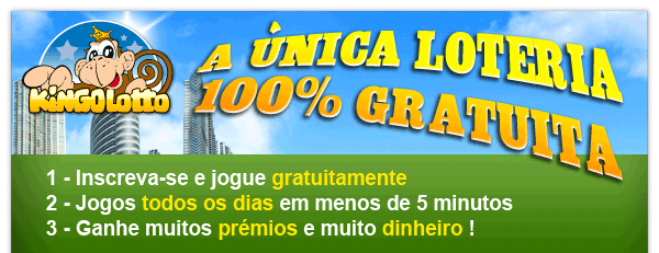 Kingoloto - A unica loteria 100% gratuita